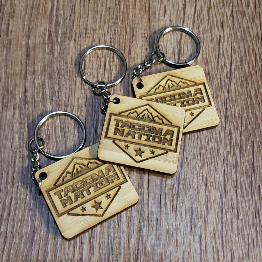 Bamboo Keychain
